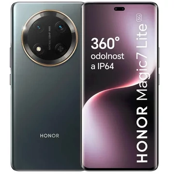 Honor Magic7 Lite Dual SIM 256GB 8GB RAM (Titanium Black) Fekete