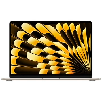 Apple MacBook Air 13" M4 10cCPU/8cGPU / 16GB RAM / 256GB SSD Magyar Bill. (Starlight) Csillagfény