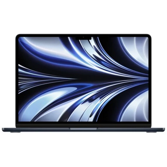 Apple MacBook Air 13.6" M2 / 8cCPU 8cGPU / 16GB RAM / 256GB SSD Magyar Bill. (Midnight) Fekete