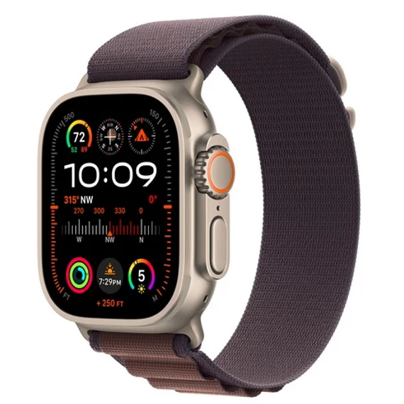 Apple Watch Ultra2  49mm Titántok Indigó Alpesi Pánt  M