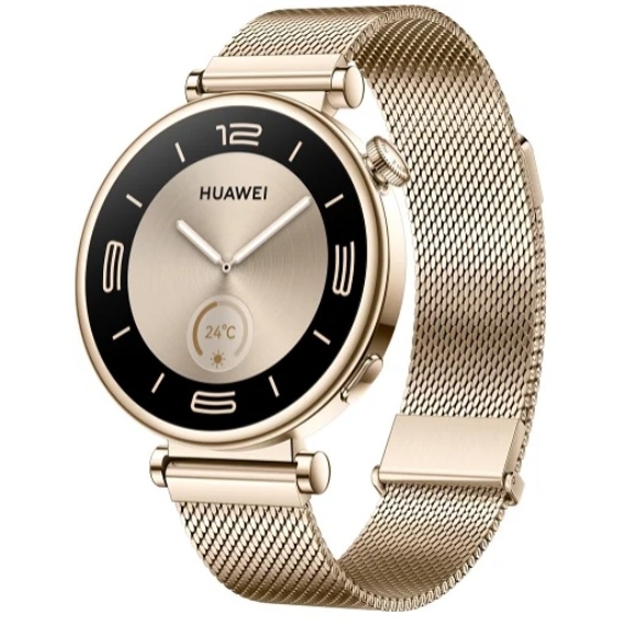 Huawei Watch GT4 41mm Light Gold Strap Gold Milanese 