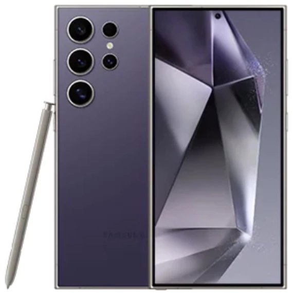 Samsung S928B/DS Galaxy S24 Ultra 5G 256GB 12GB RAM Dual SIM (Titanium Violet) Lila