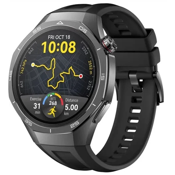 Huawei Watch GT5 Pro 46mm Black Fluoroelastomer Strap