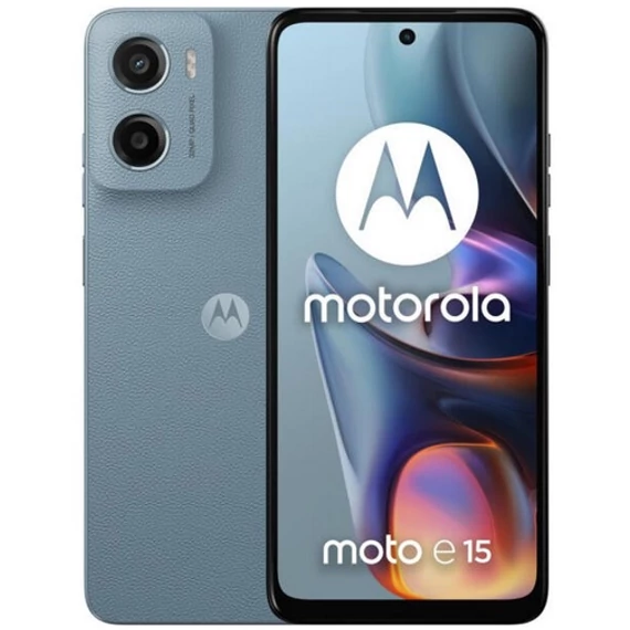 Motorola Moto E15 Dual SIM 64GB 2GB RAM (Blue) Kék