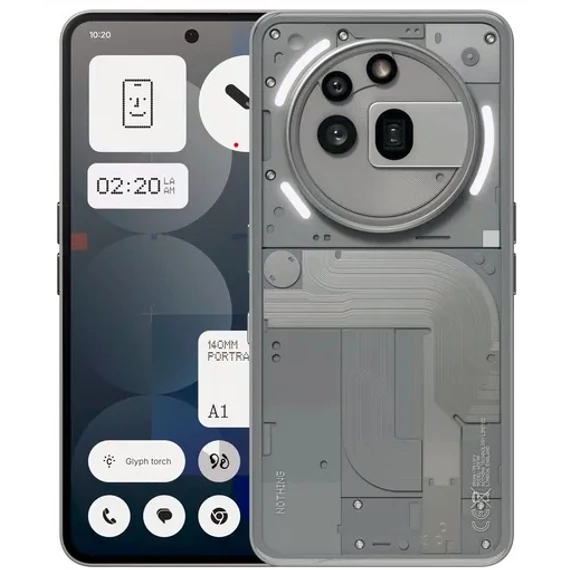 Nothing Phone 3a Pro 5G 12GB RAM 256GB (Gray) Szürke