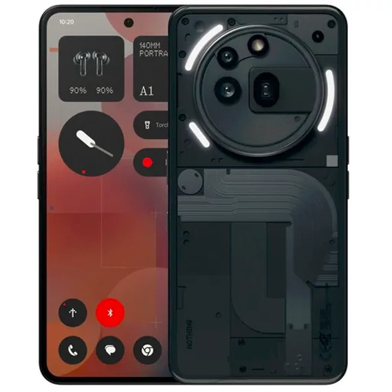 Nothing Phone 3a Pro 5G 12GB RAM 256GB (Black) Fekete