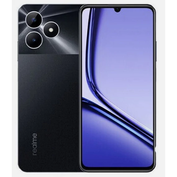 Realme Note 50 Dual SIM 4G 128GB 4GB RAM (Midnight Black) Fekete