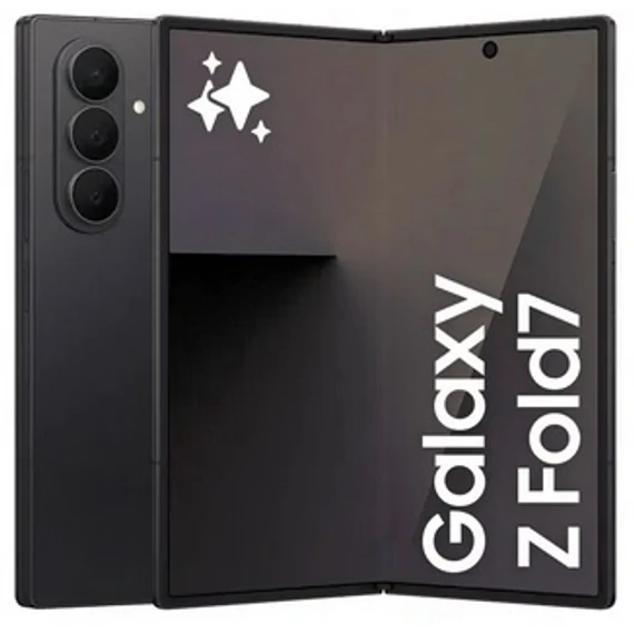 Samsung F966B/DS Galaxy Z Fold7 Dual SIM 512GB 12GB RAM 5G (Jet Black) Fekete
