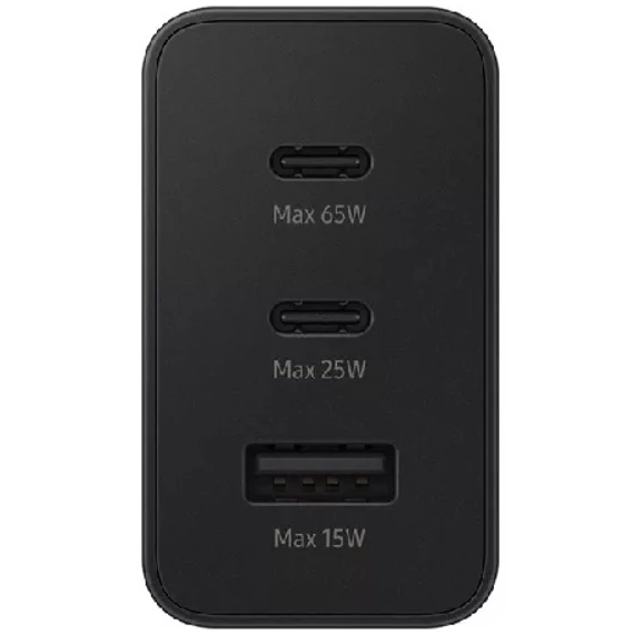 Samsung Travel Charger EP-T6530  USB-C 65W (Black) Fekete