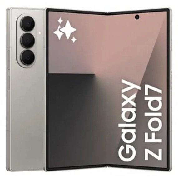 Samsung F966B/DS Galaxy Z Fold7 Dual SIM 256GB 12GB RAM 5G (Silver Shadow) Ködös Ezüst